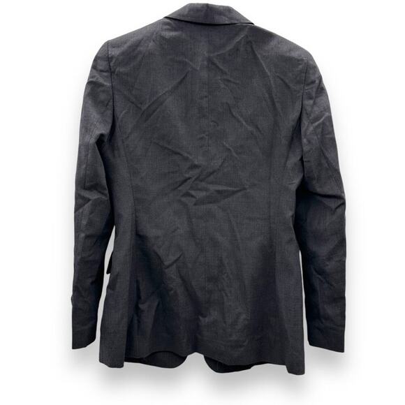 Giorgio Armani Wool Dark Gray Single Button Double Breasted Blazer Sz 40 - Picture 4 of 10